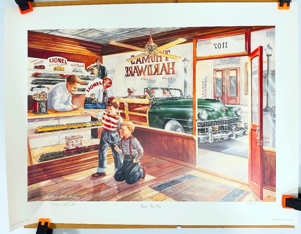 Angela Trotta Thomas Print – “That’s The One” (1 of 2)