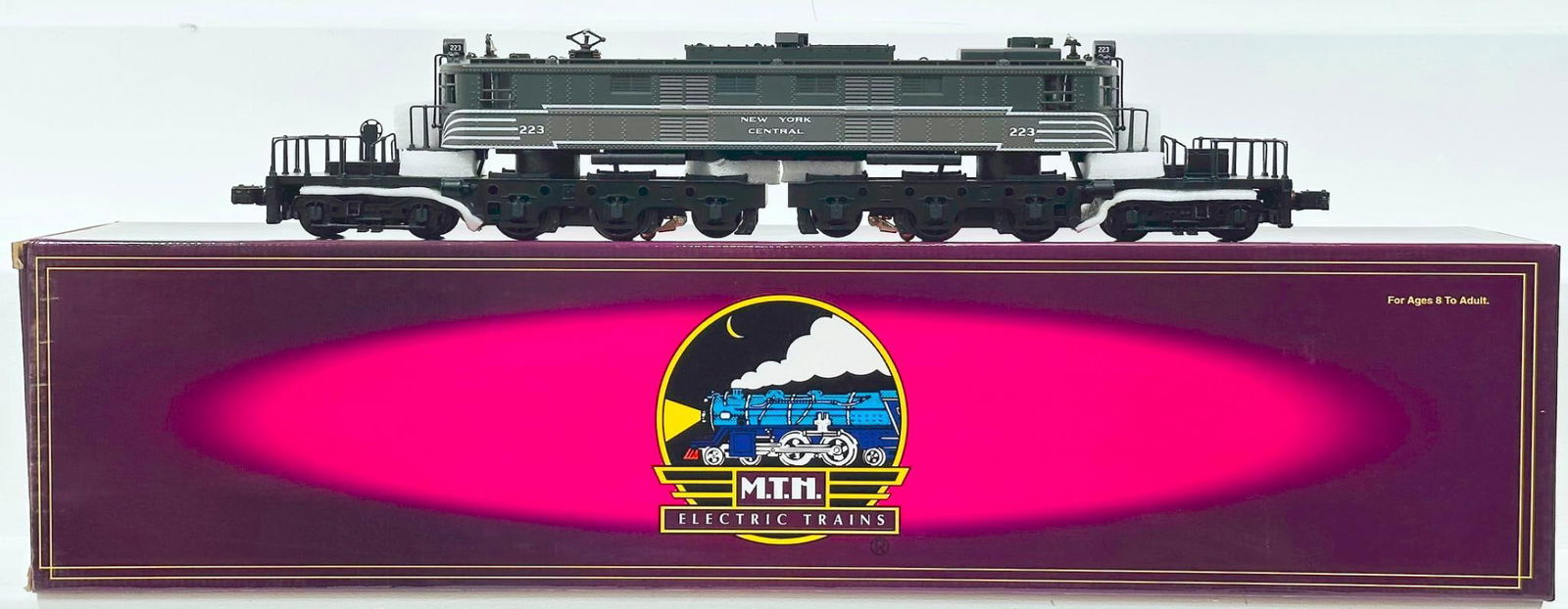 MTH Modern O Gauge New York Central P – 2 Box Cab Electric with PS 1.0 Boxed (1 of 8)