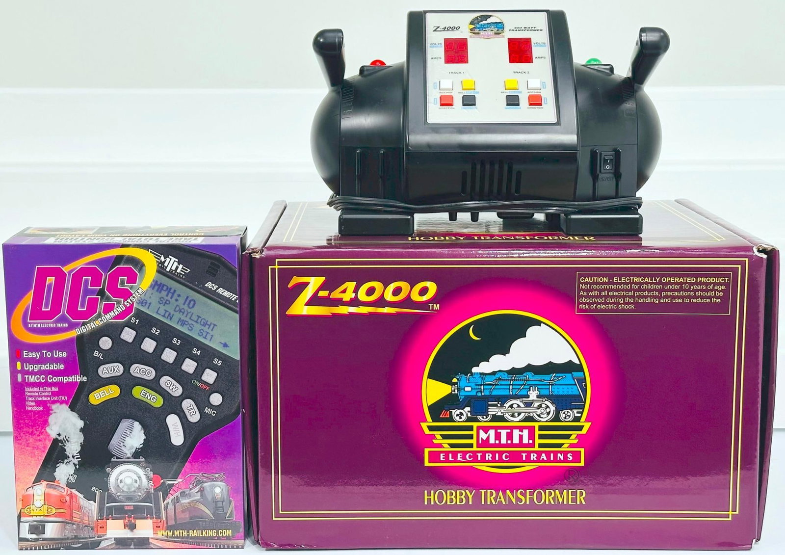 MTH Modern Z – 4000 Transformer Boxed and Digital Command System DCS Boxed (1 of 6)