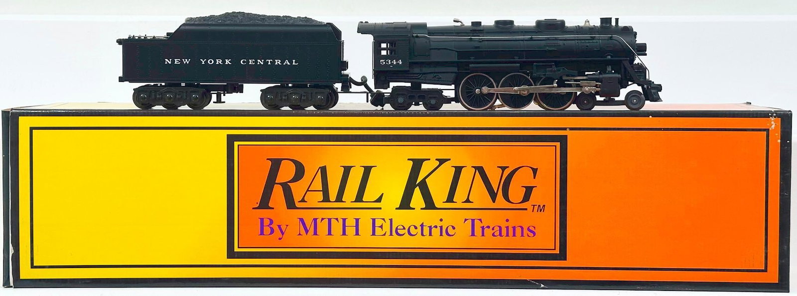 MTH Rail King Modern O Gauge New York Central Diecast Hudson Locomotive and Tender 3-Rail Boxed (1 of 8)