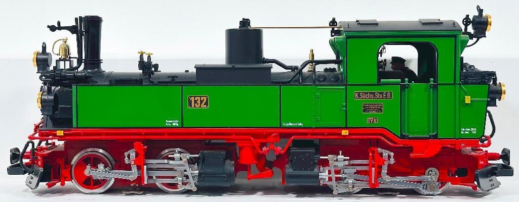 LGB Modern G Scale 0 - 4 - 4 - 0 Tank Locomotive (1 of 6)