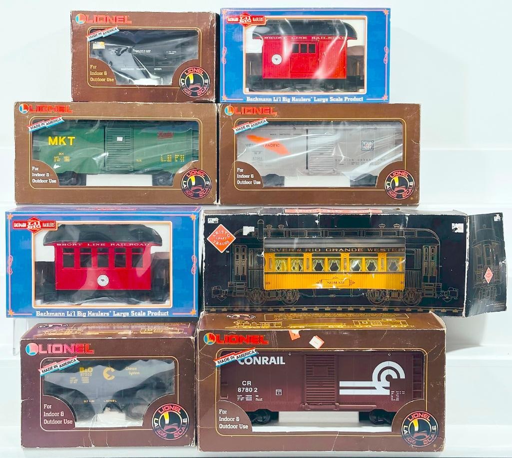 Lionel Modern G Scale Five (5) Assorted Freight Cars Boxed (1 of 7)