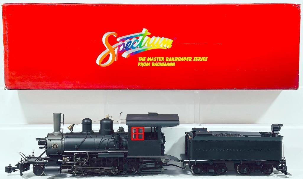 Spectrum Modern G Scale #81299 2–8–0 Consolidation Locomotive & Tender painted and unlettered (1 of 8)