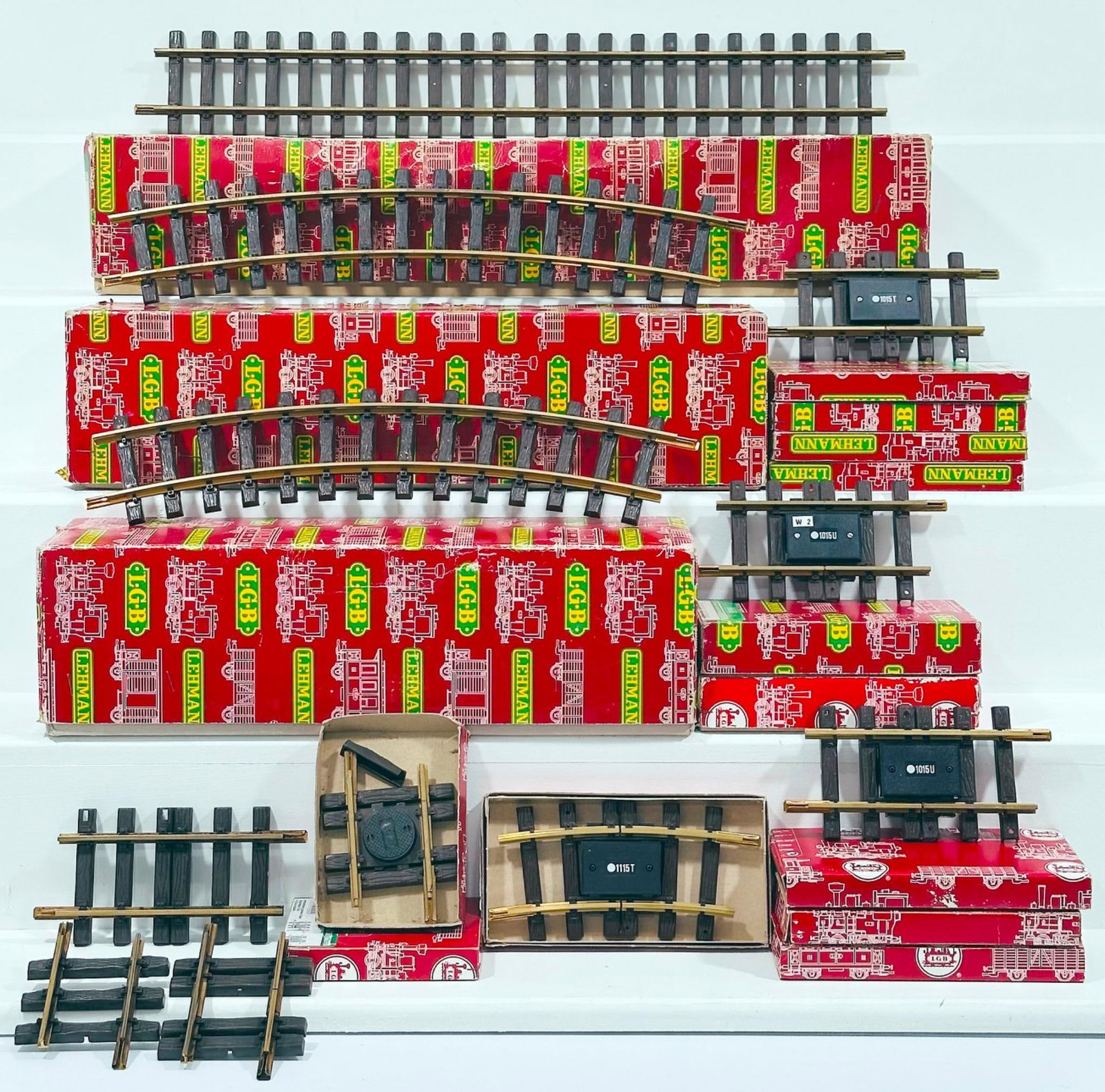 LGB Modern G Scale Assorted Track Sections Boxed (1 of 5)