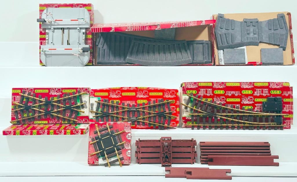 LGB Modern G Scale Assorted Track and Switches Boxed (1 of 8)