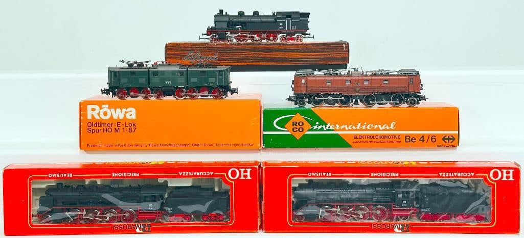 Liliput Modern HO Scale BR 78 Locomotive Boxed/Rowa Modern HO Scale #1404 Old Timer Electric Loco (1 of 8)