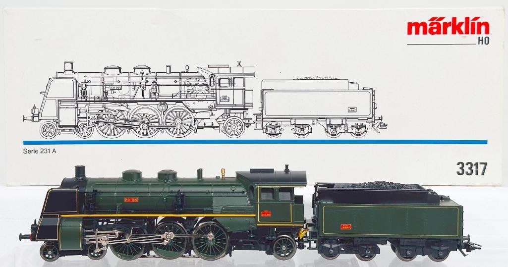 Marklin Modern HO Scale #3317 4 - 6 - 2 Serie 231 A Locomotive and Tender Boxed (1 of 8)