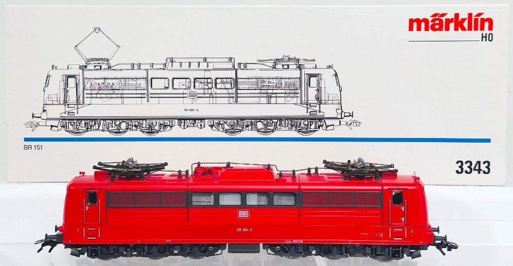 Marklin Modern HO Scale #3343 BR 151 Electric Locomotive Boxed (1 of 8)