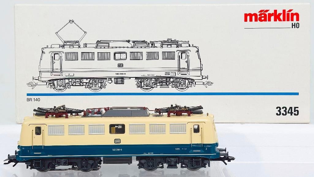 Marklin Modern HO Scale # 3345 DB BR 140 Electric Locomotive Boxed (1 of 8)