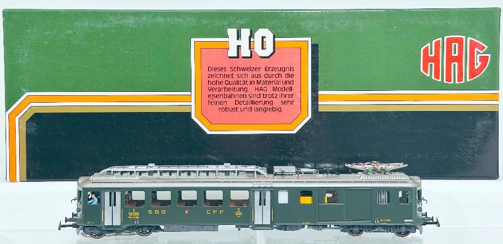HAG Modern HO Scale Nr. 154 SBB BDe 4/4 Electric Locomotive Boxed (1 of 8)