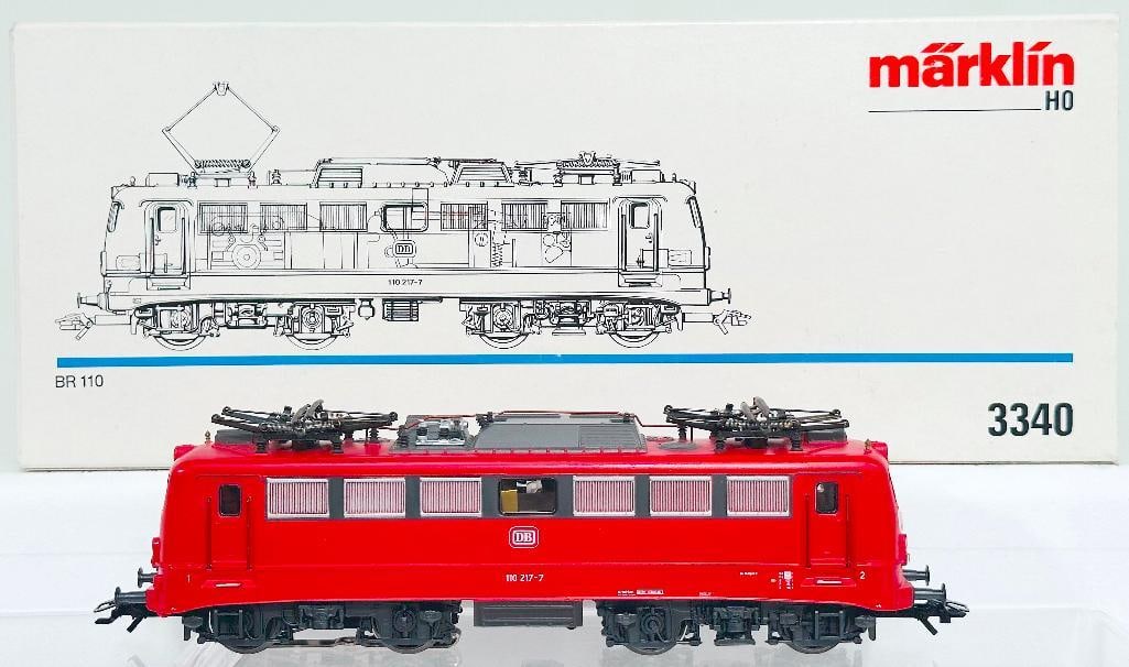 Marklin Modern HO Scale #3340 DB BR 110 Electric Locomotive Boxed (1 of 8)