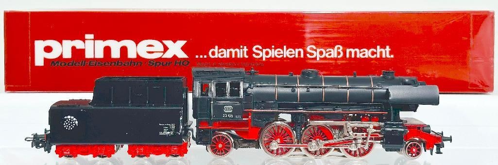 Primex (Marklin) Modern HO Scale #3191 2 - 6 - 2 Class 23 Locomotive and Tender Boxed (1 of 8)