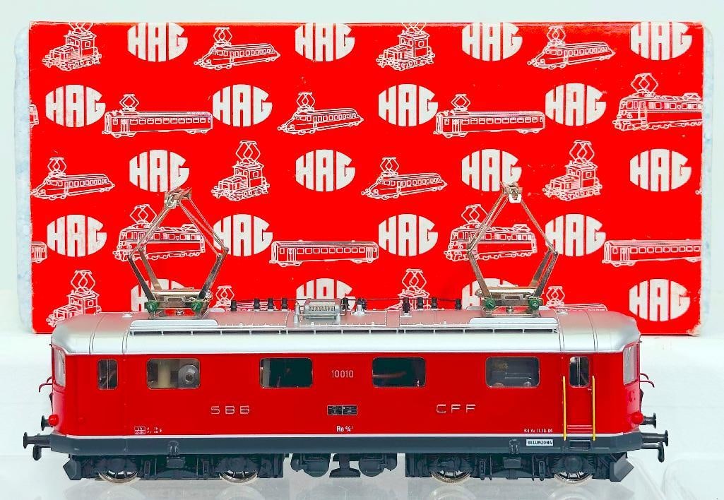HAG Modern HO Scale Nr. 225 SBB CFF Wechselstrom - 3 Liter Electric Locomotive Boxed (1 of 8)