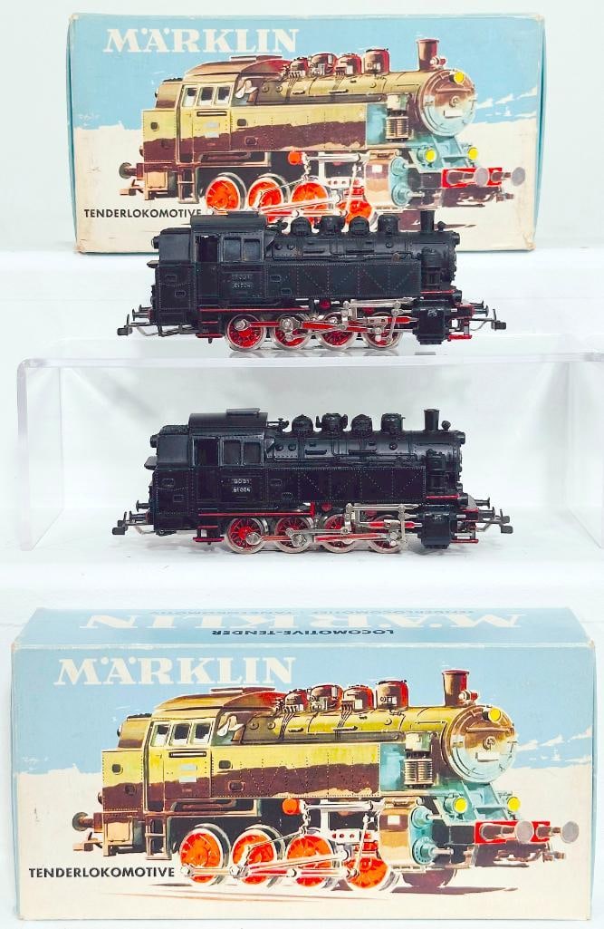 Marklin Postwar HO Scale #3031 0 - 8 - 0 DB Class 81 Tank Locomotive Boxed X2 (1 of 8)