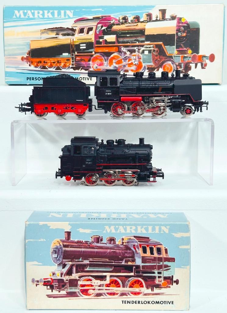 Marklin Postwar HO Scale #3000 DB Class 89 0 - 6 - 0 Shunting Tank Locomotive (1 of 8)