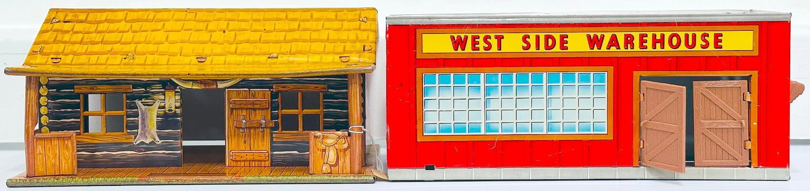 Marx Postwar Tin Stations and Structures - 3