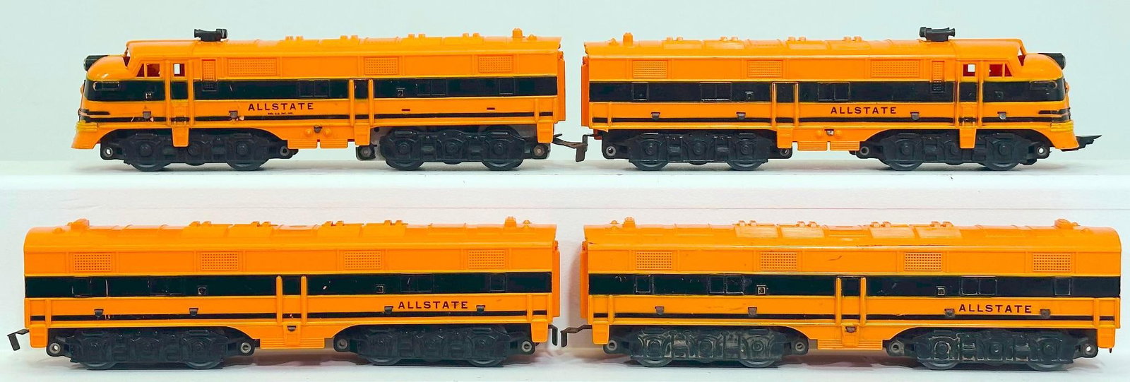 Marx Postwar O Gauge Allstate A - B - B - A Diesel Units (1 of 6)