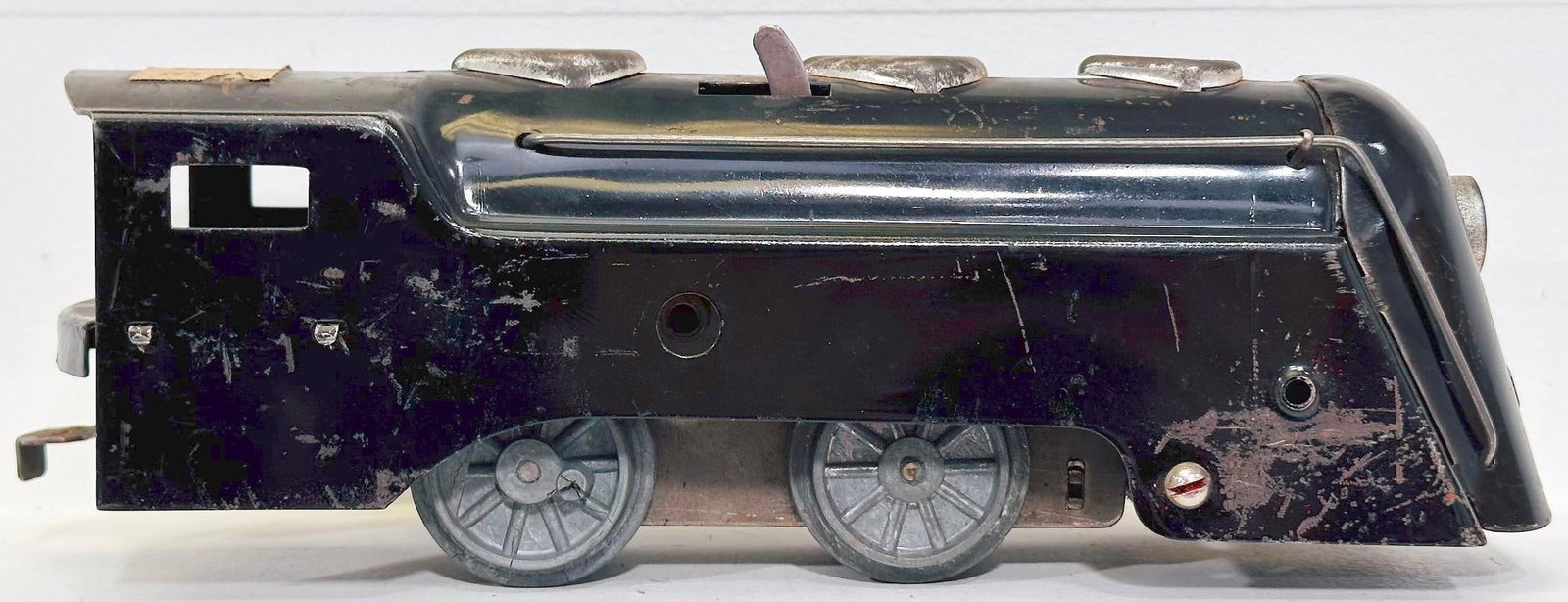 Marx Prewar O Gauge 0 - 4 - 0 Black Locomotive Factory Prototype (1 of 8)