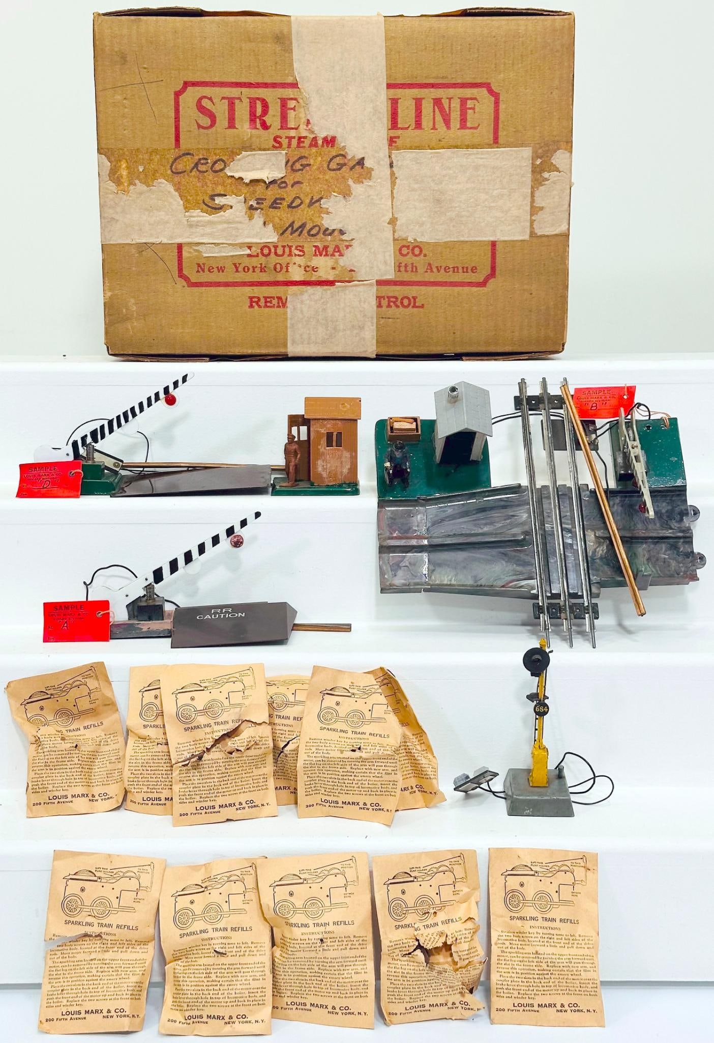 Marx Prewar O Gauge Assorted Accessories and Signals Factory Prototypes (1 of 8)