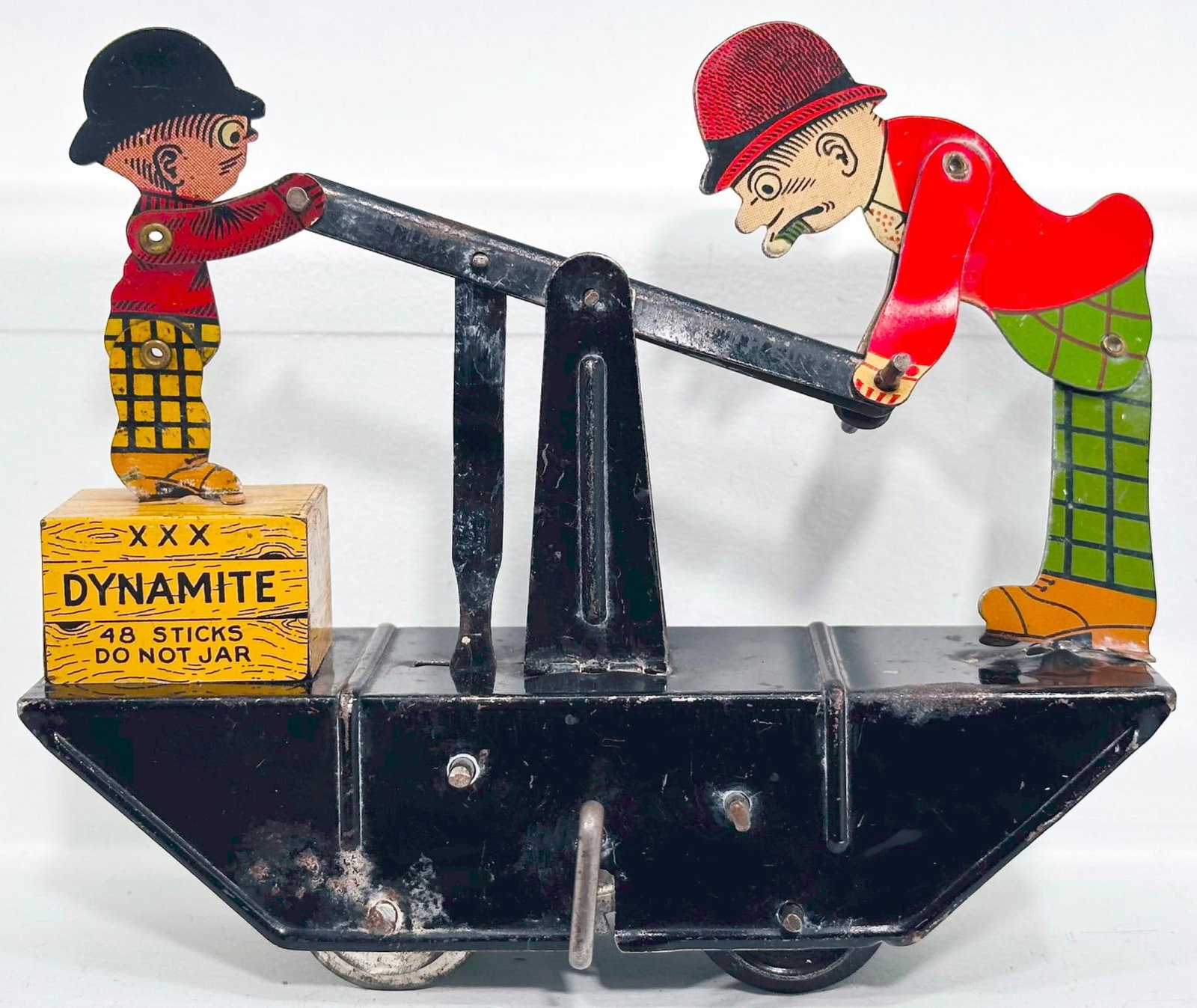 Marx Prewar O Gauge Hand Car Dynamite (1 of 6)