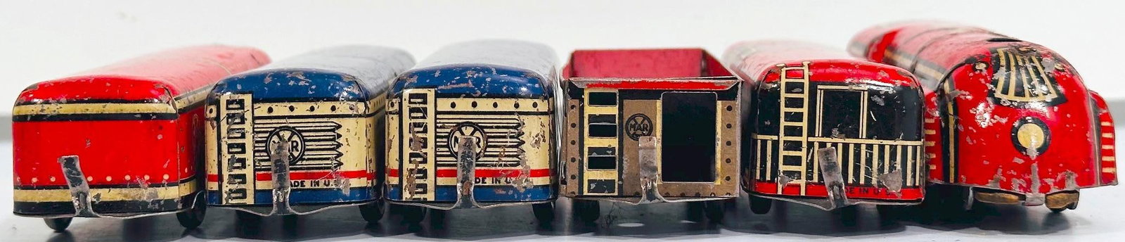 Marx Prewar Tabletop Train RARE - 5