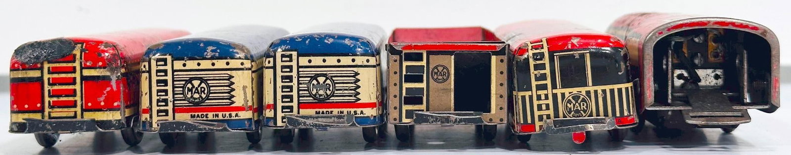 Marx Prewar Tabletop Train RARE - 6