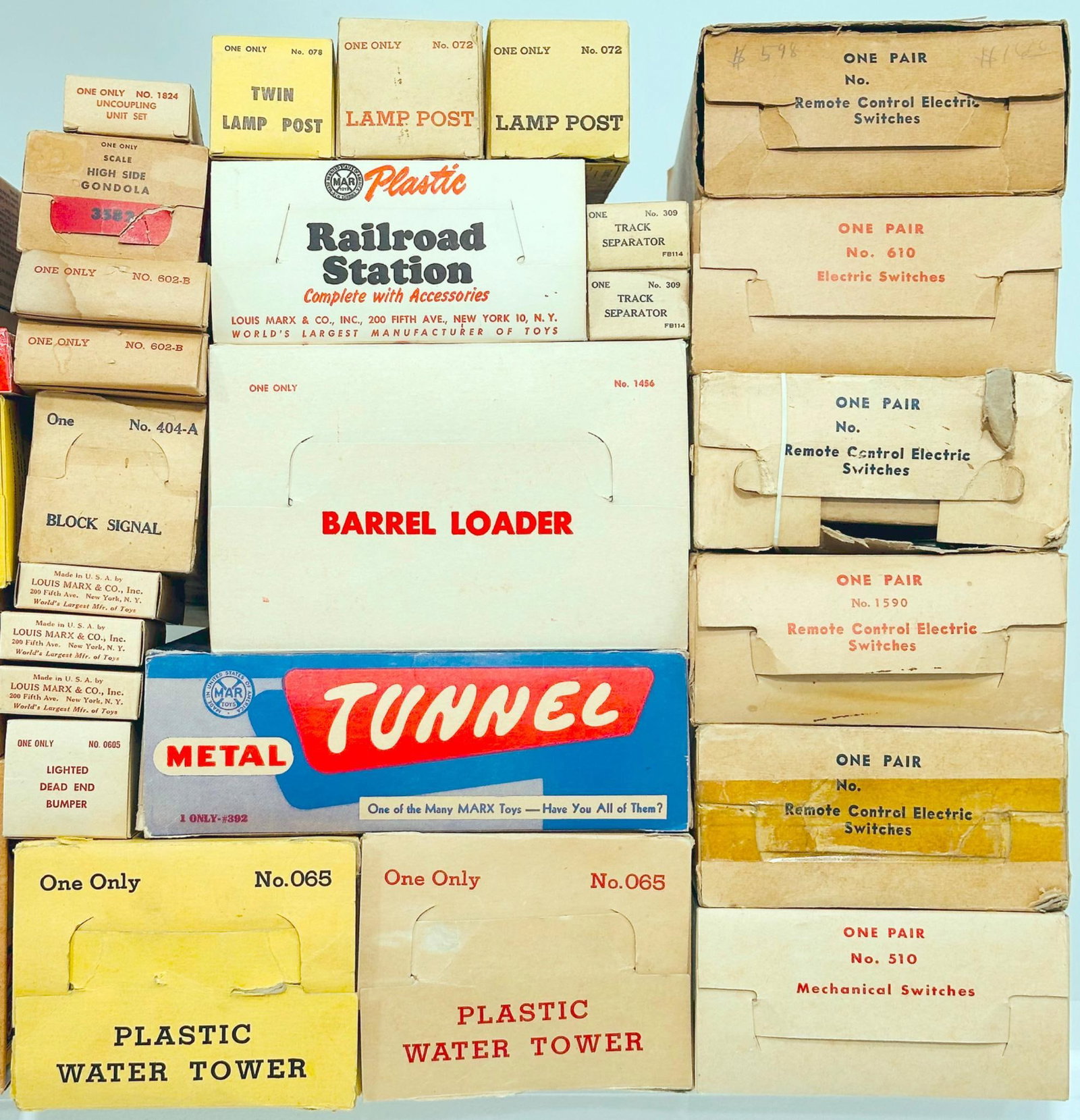 Marx Postwar O Gauge Assorted Accessories - 6