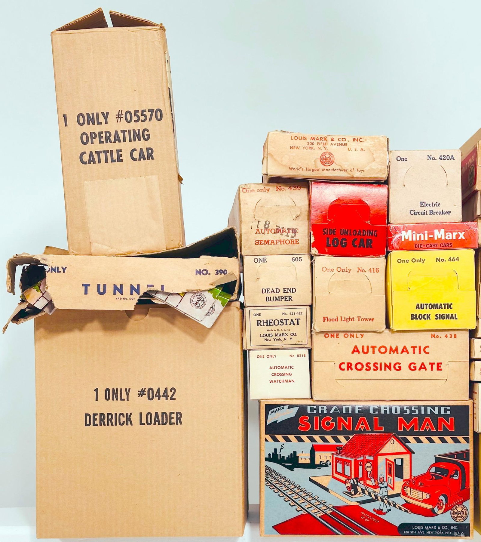 Marx Postwar O Gauge Assorted Accessories - 7