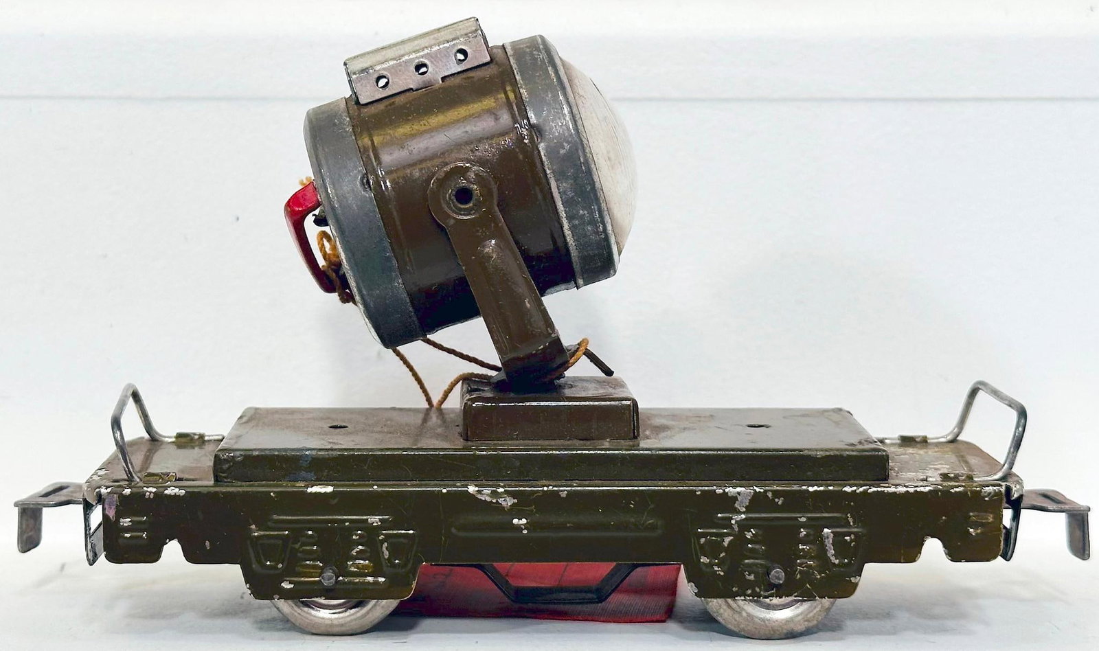 Marx Prewar O Gauge Factory Archive Sample #561M Army Searchlight Car (1 of 7)