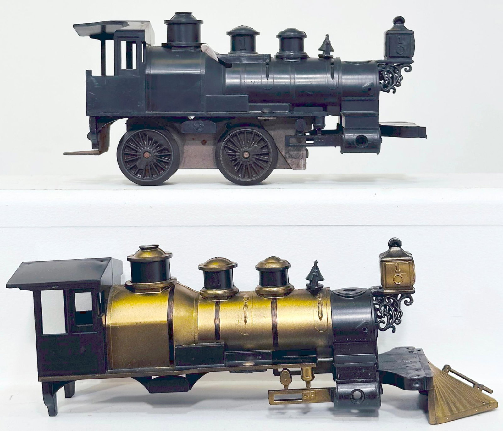 Marx Postwar O Gauge Factory Archive Painted Wm. Crooks Old Time Locomotive plastic shell only (1 of 6)