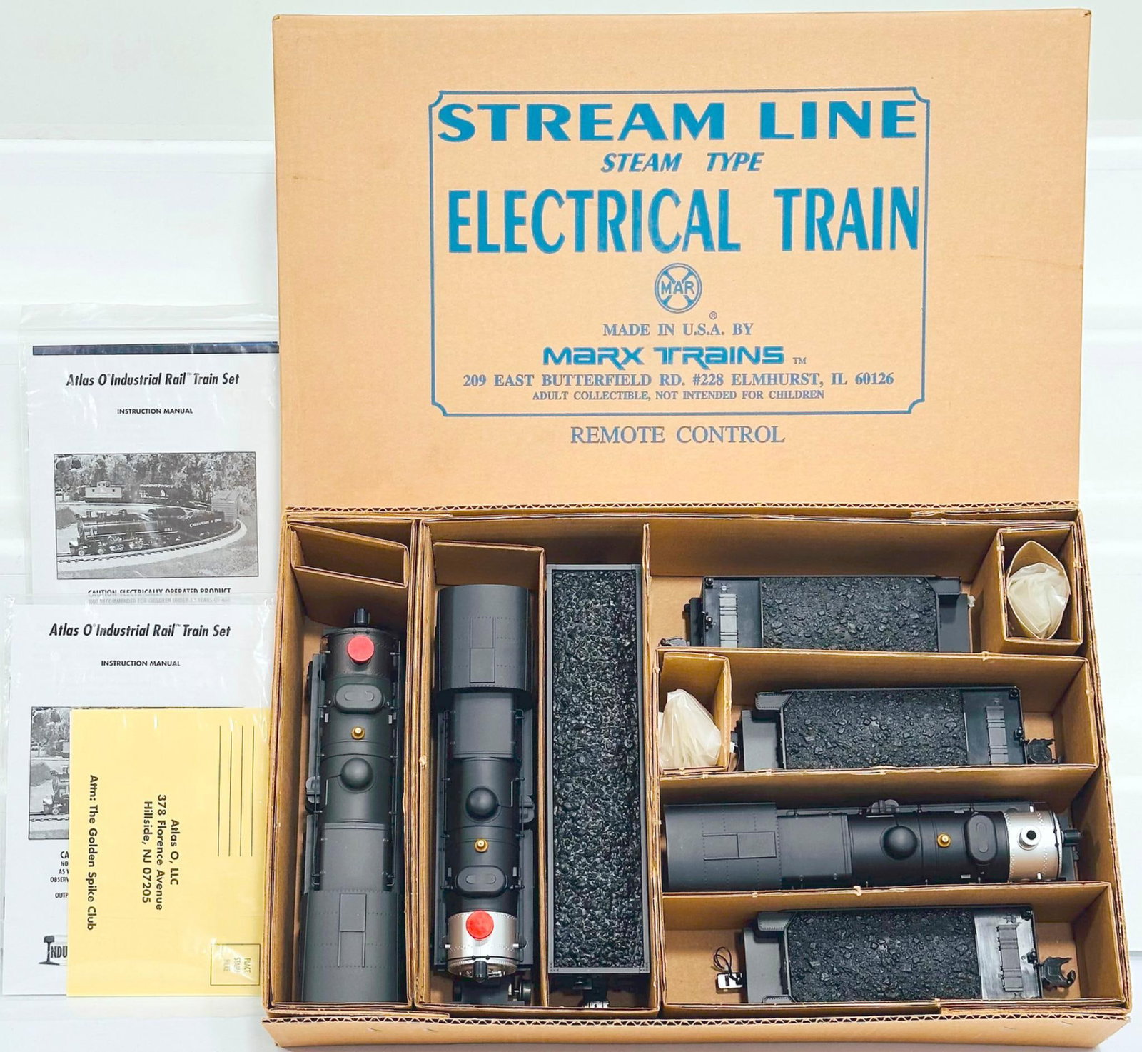 Atlas Modern O Gauge 4 - 4 - 2 Locomotive and Pennsylvania - Reading Seashore Lines Tender (1 of 10)