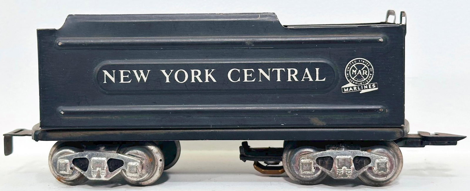 Marx Postwar O Gauge Factory Prototype New York Central Tender, Model #2185 - A (1 of 7)