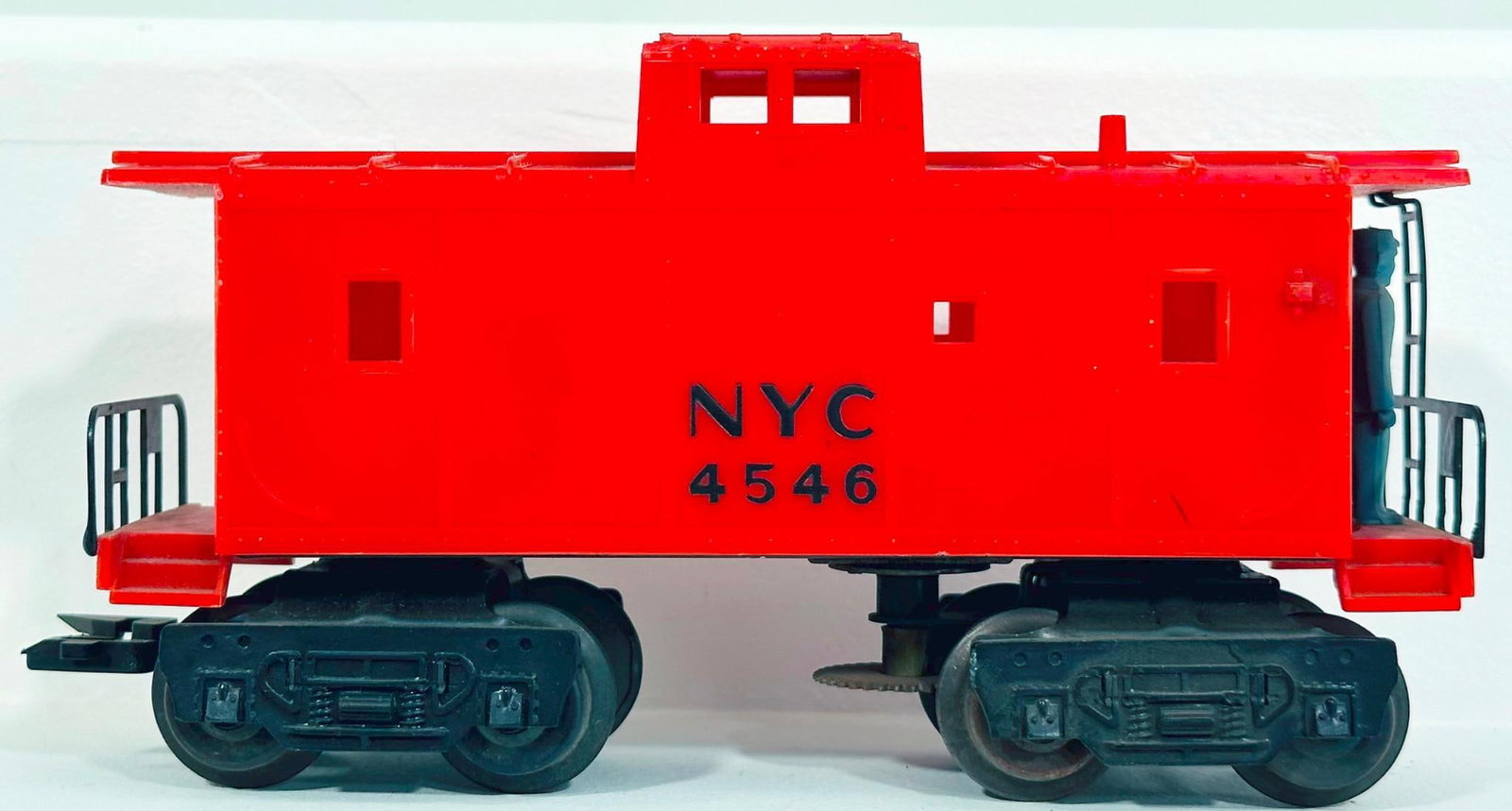 Marx Postwar O Gauge NYC 8 wheel plastic NYC Caboose Factory Prototype (1 of 7)