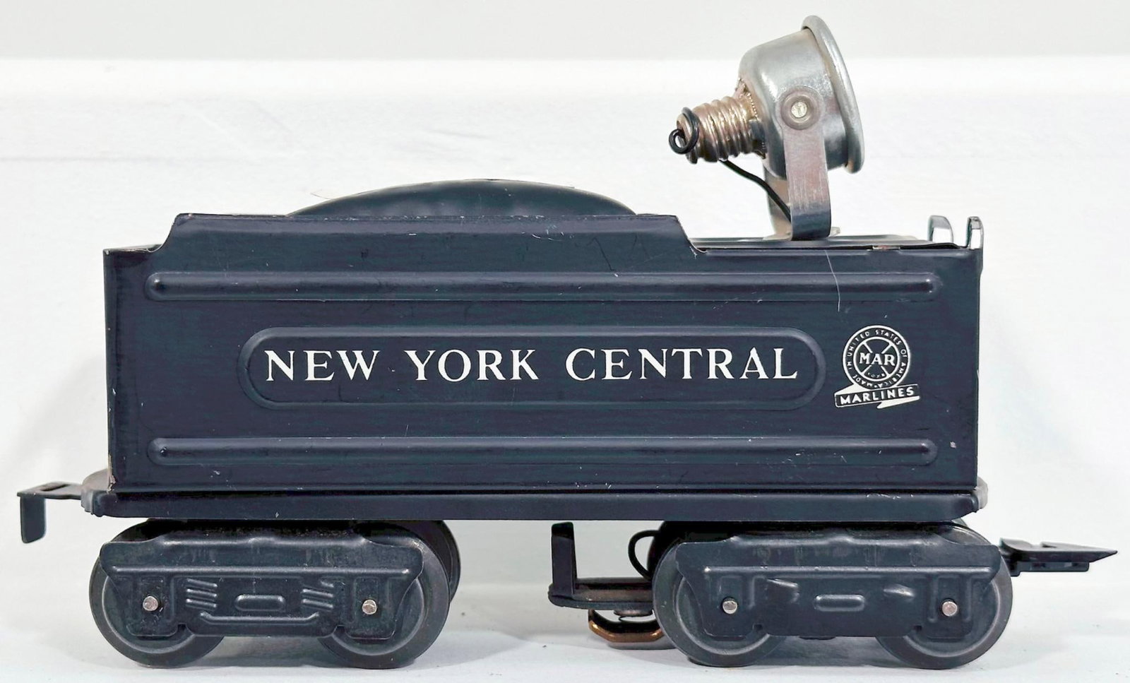 Marx Postwar O Gauge Factory Archive New York Central Tender with spotlight (1 of 6)
