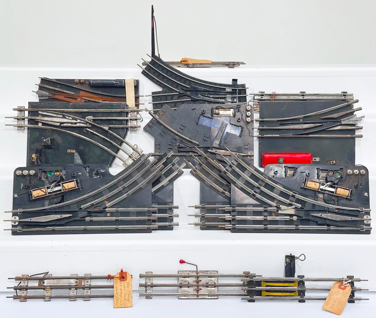 Marx Postwar O Gauge Factory Prototype Remote-Control Switches (1 of 14)