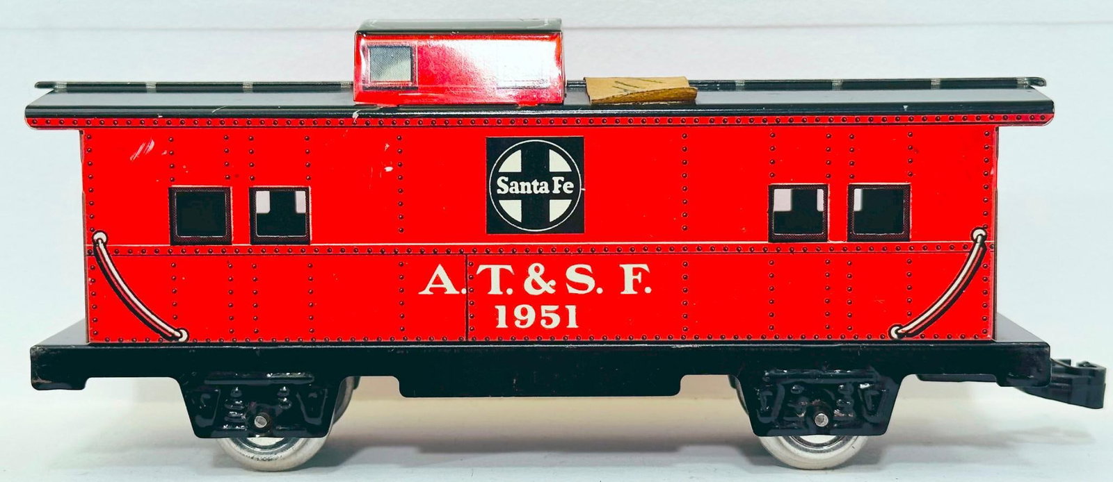 Marx Postwar O Gauge AT&SF Caboose Factory Archive (1 of 7)