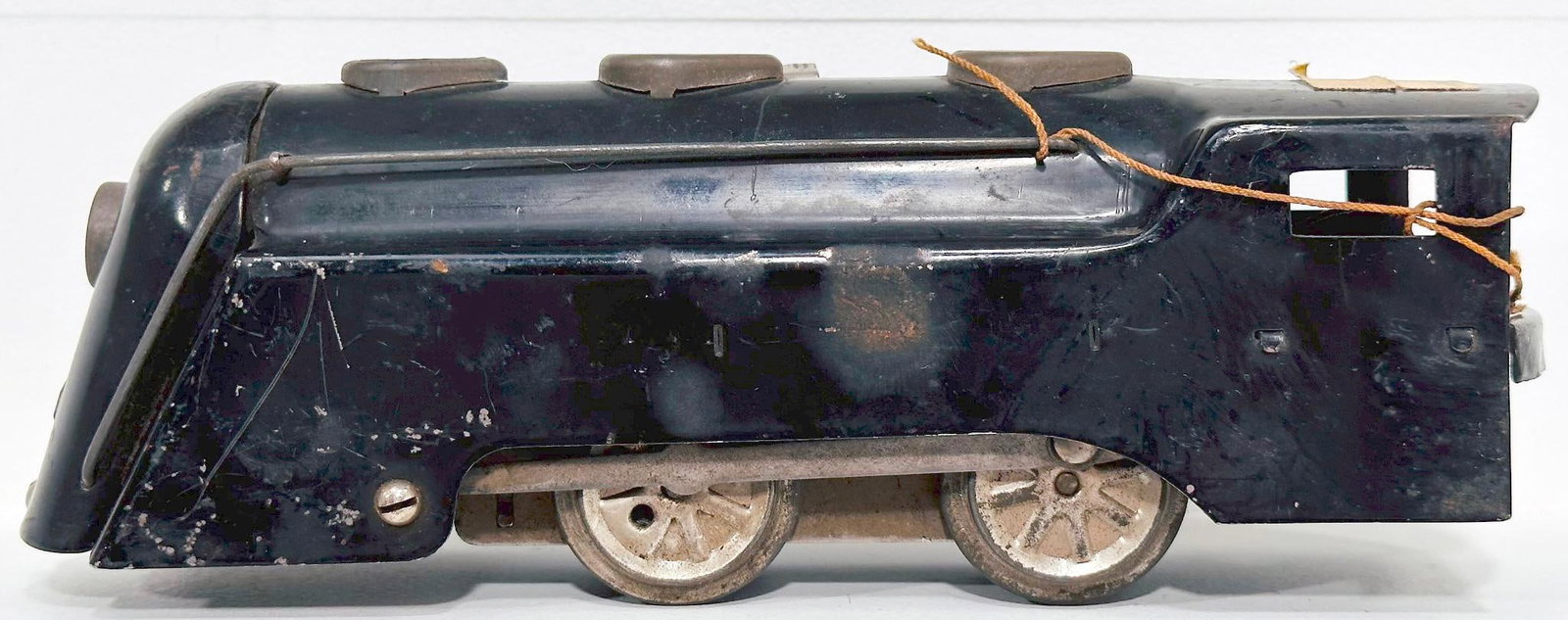 Marx Prewar O Gauge 0 - 4 - 0 Black Locomotive Factory Archive (1 of 8)