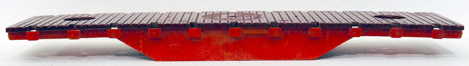 Marx Postwar O Gauge Flat Car frame only Factory Prototype (1 of 7)