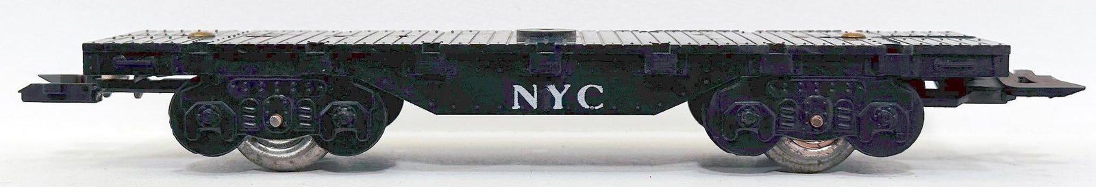 Marx Postwar O Gauge NYC 4 Wheel Flat Car Factory Prototype (1 of 6)