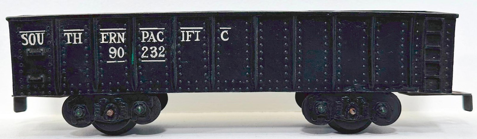 Marx Postwar O Gauge Southern Pacific Gondola 4 Wheel Factory Prototype (1 of 8)