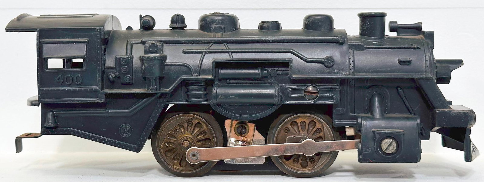 Marx Postwar O Gauge 400 Black Locomotive 0 - 4 - 0 Factory Prototype (1 of 7)