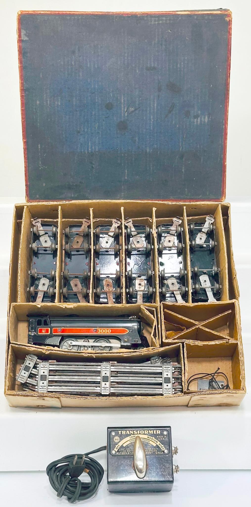 Marx Postwar O Gauge 5895 CP Passenger Car Deluxe 5 Car Set of Litho 4 Wheel Northern Cars (1 of 12)