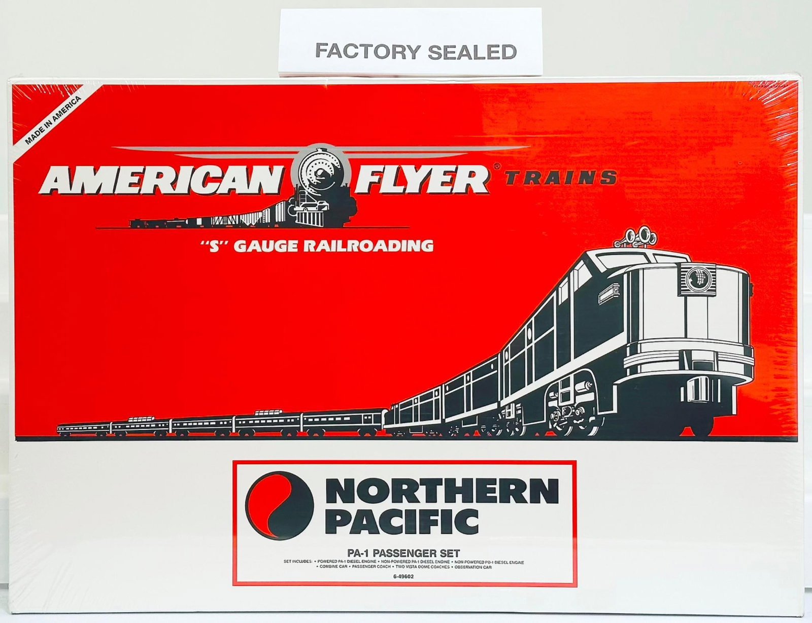 Lionel American Flyer Lionel Modern S Gauge Northern Pacific Passenger Set Sealed Boxed (1 of 6)