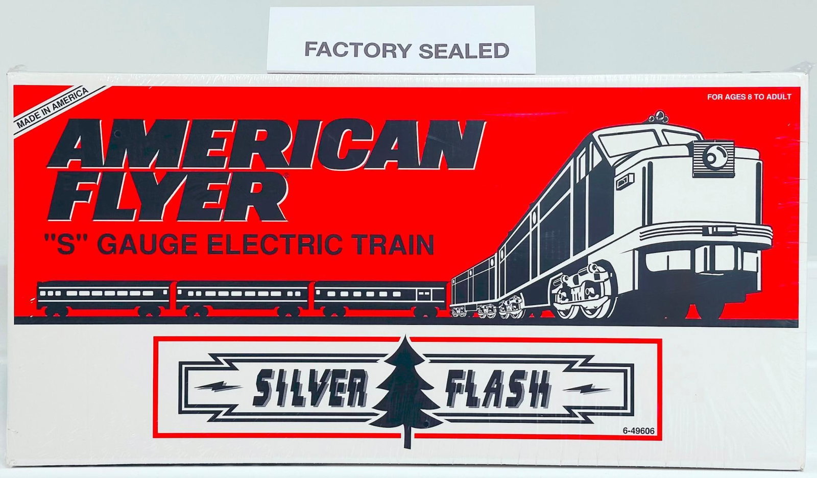 Lionel American Flyer Modern S Gauge Silver Flash Passenger Set Boxed (1 of 6)