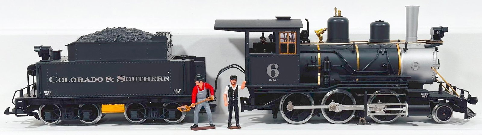 LGB Modern G Scale 2 - 6 - 0 Colorado and Southern Locomotive and Tender #2019S Boxed (1 of 9)