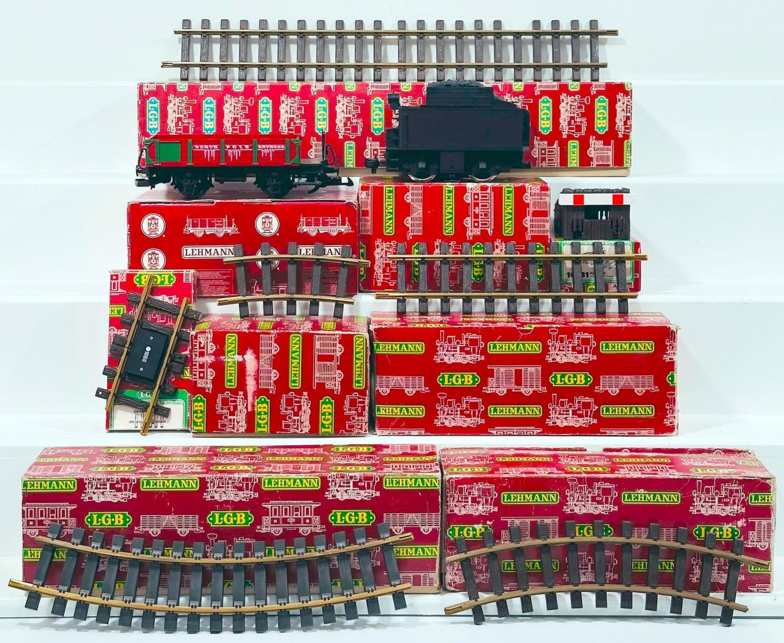 LGB Modern G Scale Track 12 X1100/Track 12 X1500/Track 12 X1060/Track 12 X1102/94505 Gondola Car (1 of 10)