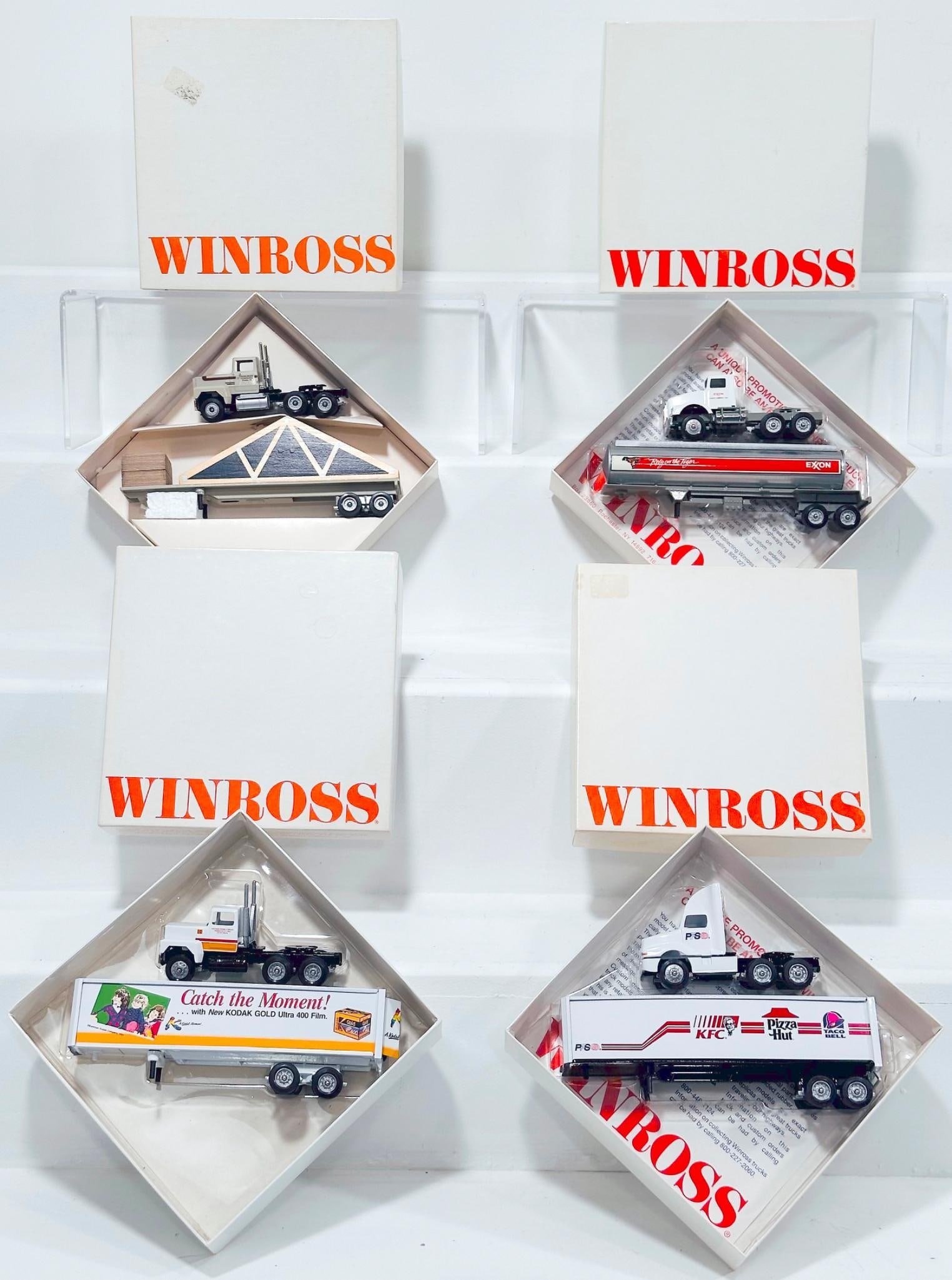 Winross Modern Diecast Truck X4 Boxed (1 of 7)
