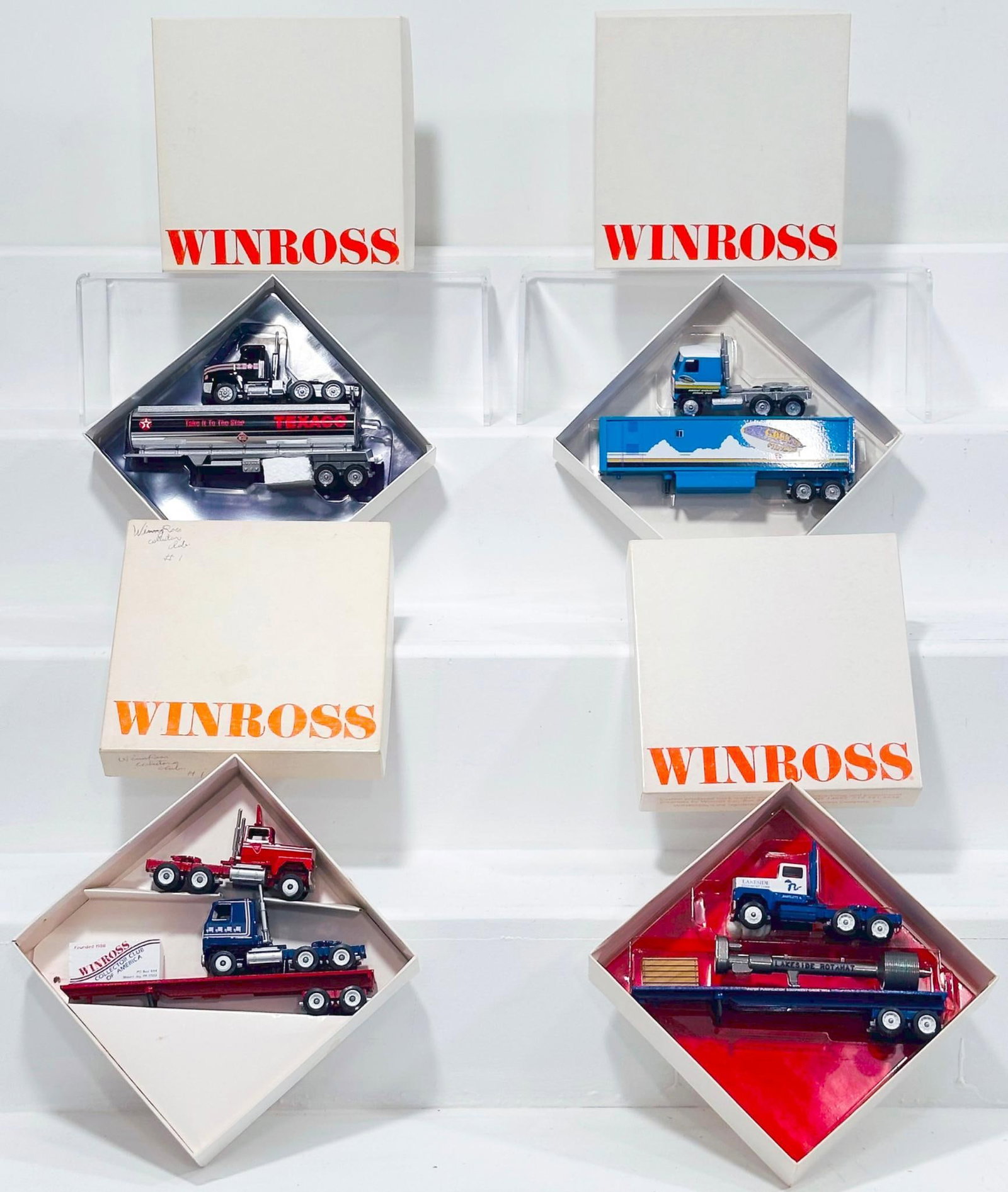 Winross Modern Diecast Truck X4 Boxed (1 of 7)