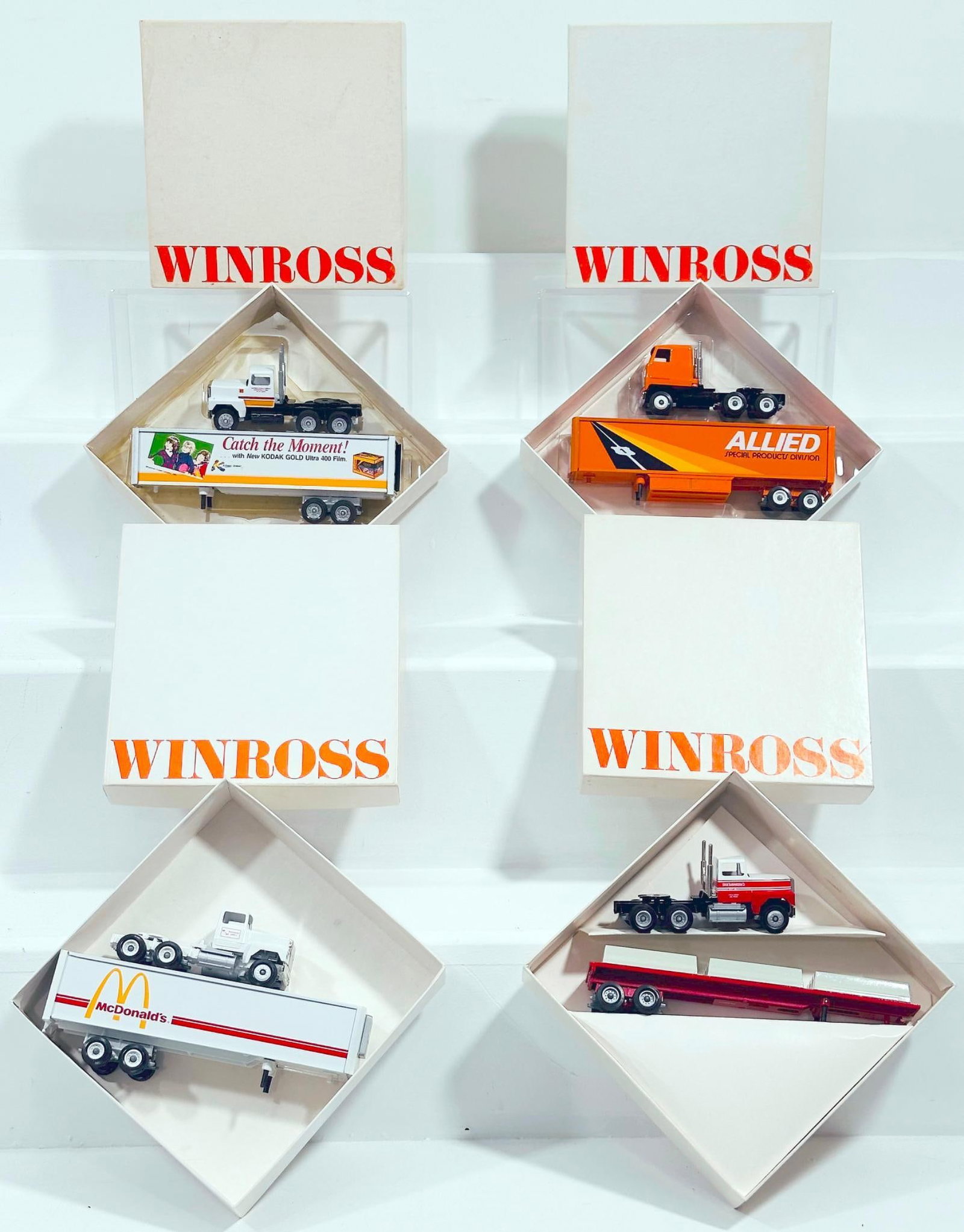 Winross Modern Diecast Truck X4 Boxed (1 of 7)