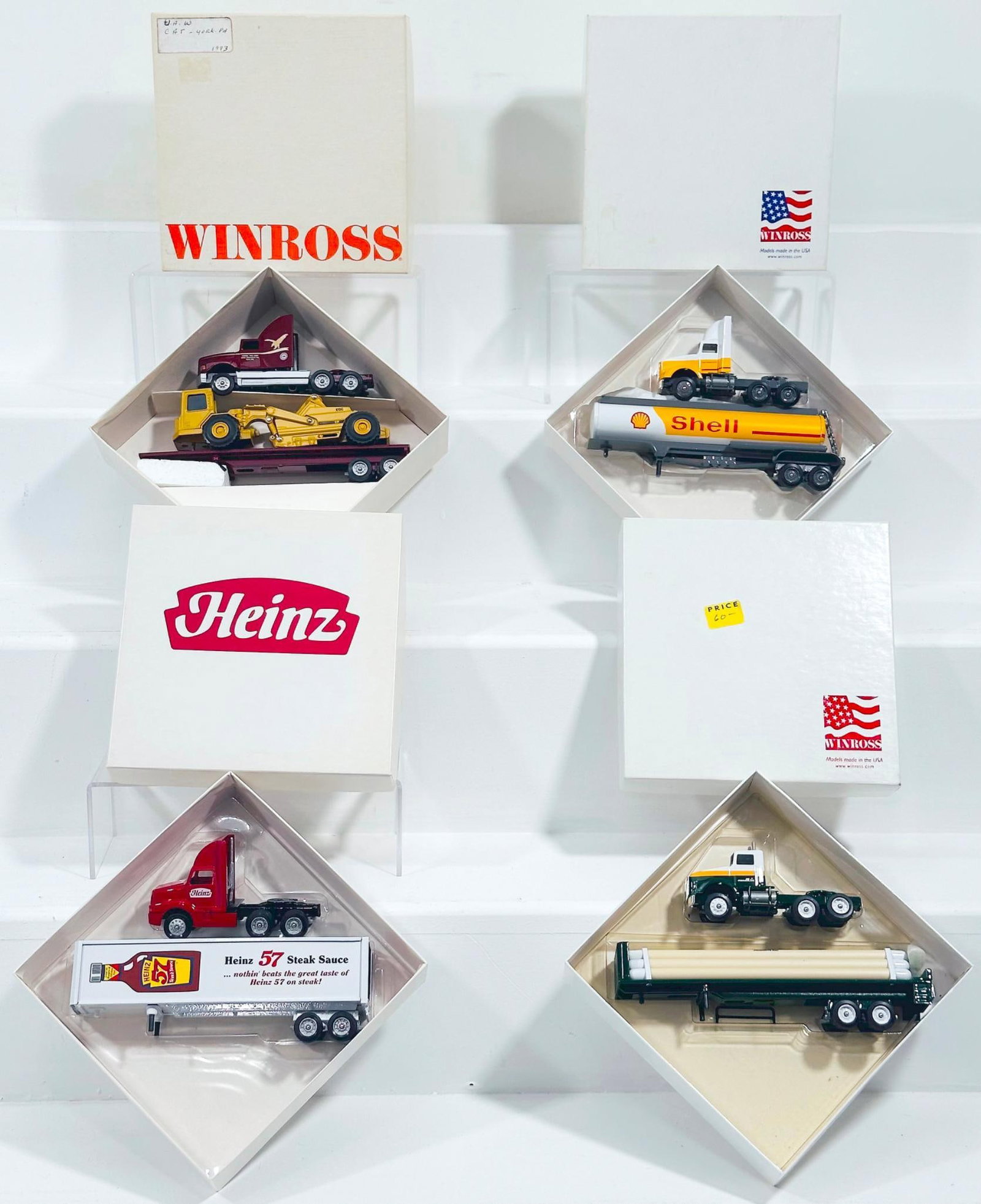 Winross Modern Diecast Truck X4 Boxed (1 of 7)